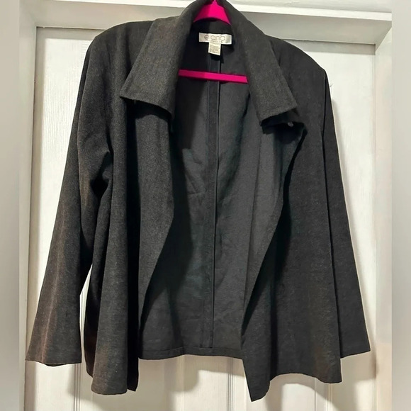 Elana by Tanner Gray Open Front Swing Jacket - Picture 2 of 13